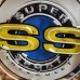 New Chevrolet Super Sport "Chevy SS" Porcelain Sign with Neon 48 IN Diameter